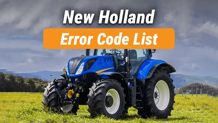 Mechlink:New holland error codes symbols