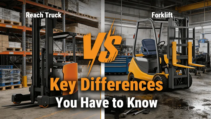 Mechlink:Reach truck vs forklift