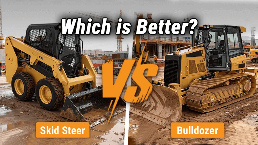 Mechlink:Skid steer vs bulldozer: which is better?