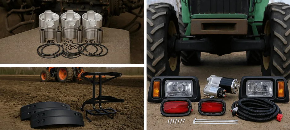 Mechlink:What types of john deere parts are available for vintage tractors?