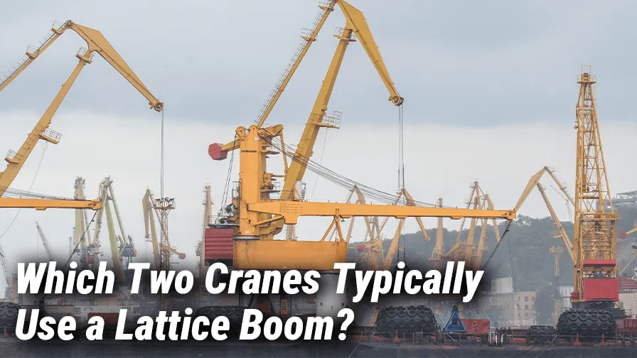 Mechlink:Which two cranes typically use a lattice boom?